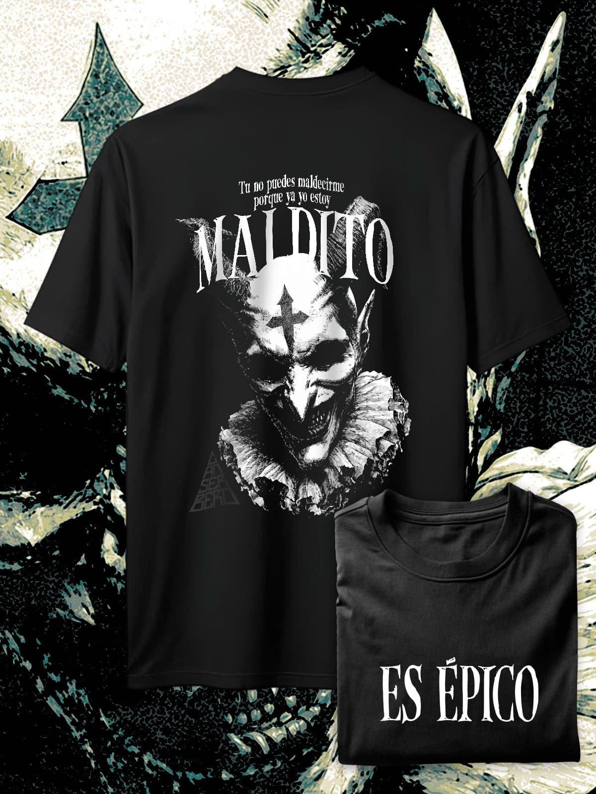 Maldito Es Épico Negra — EU-ANIME-1233