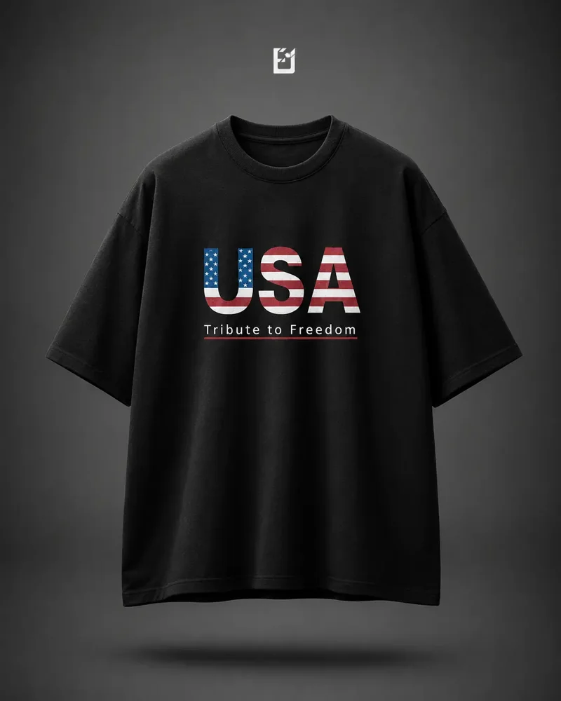 Oversize USA - Negro