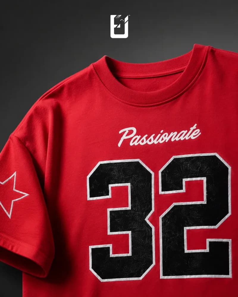 Oversize Passionate 32 - Rojo, vista 2