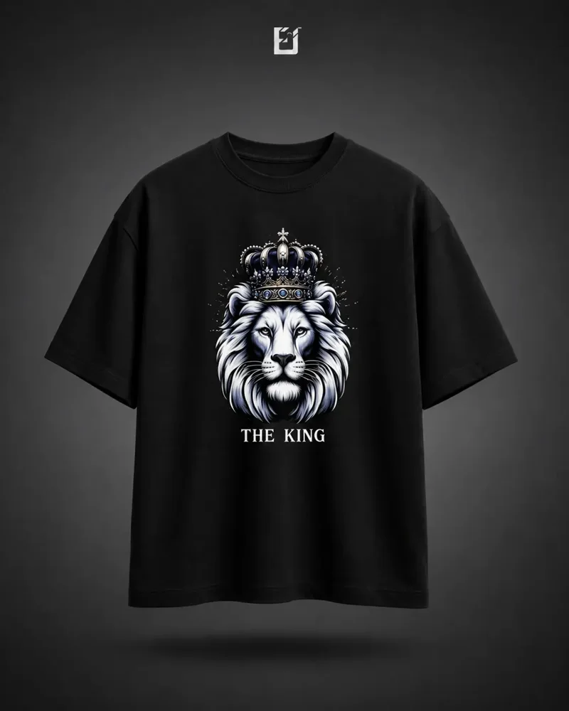 Oversize King Lion - Negro