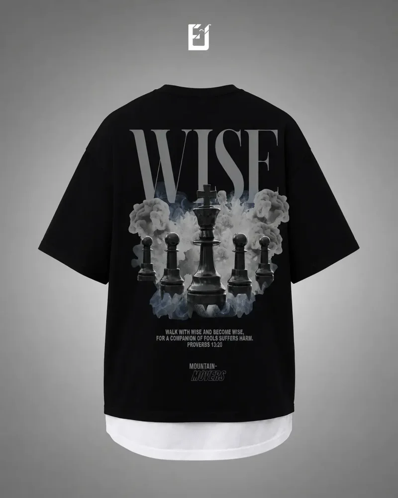 Oversize Wize - Negro, vista 2