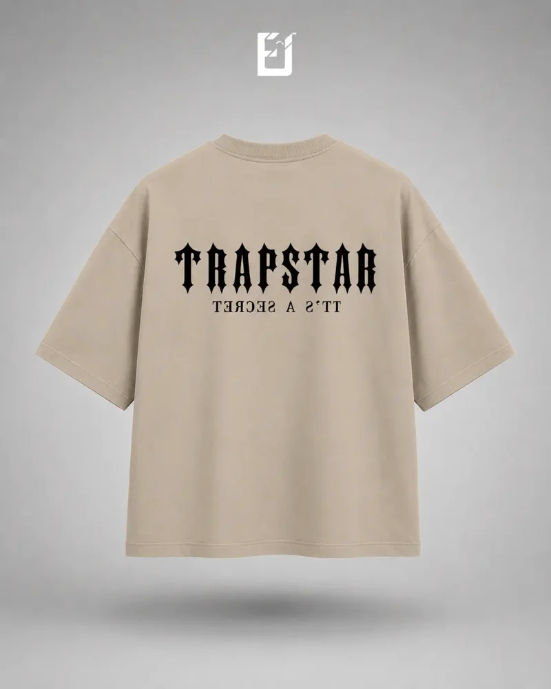 Oversize Trapstar - Beige, vista 2