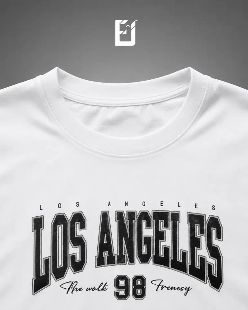 Oversize Los Angeles 98 - Blanco, vista 2