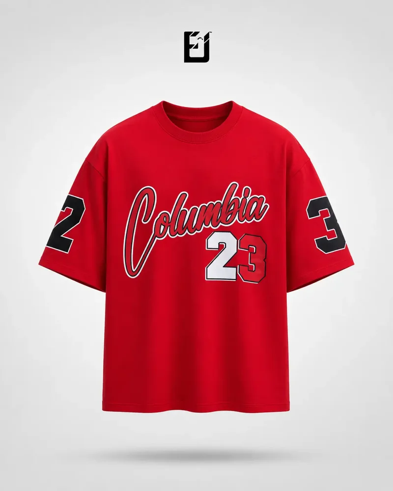Oversize Columbia 23 - Rojo