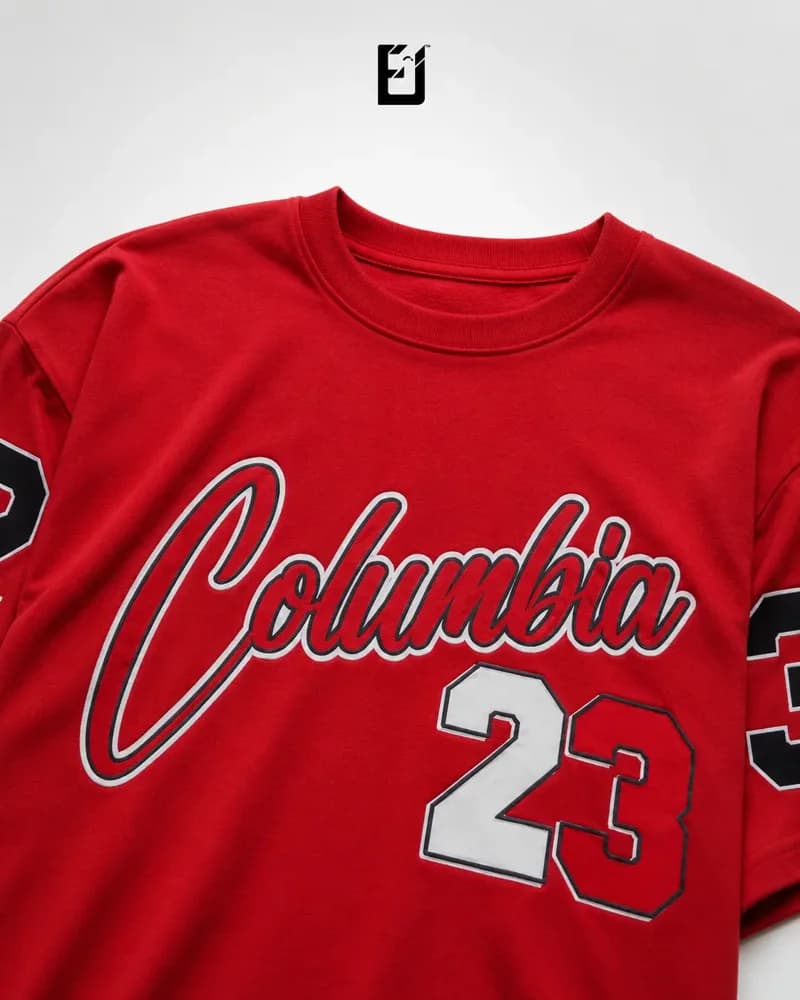 Oversize Columbia 23 - Rojo, vista 2