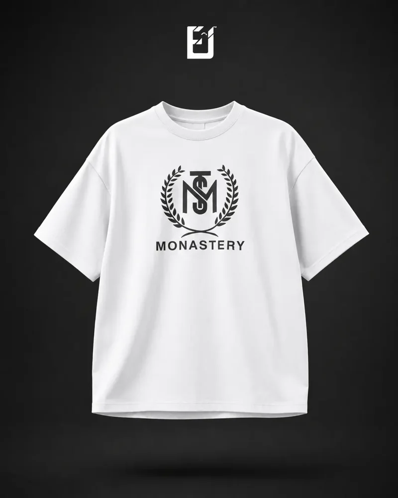 Oversize Monastery - Blanco, vista 1