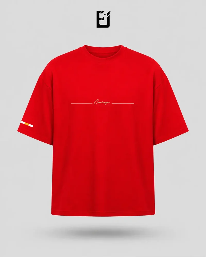 Oversize Chicago Minimal - Rojo, vista 1
