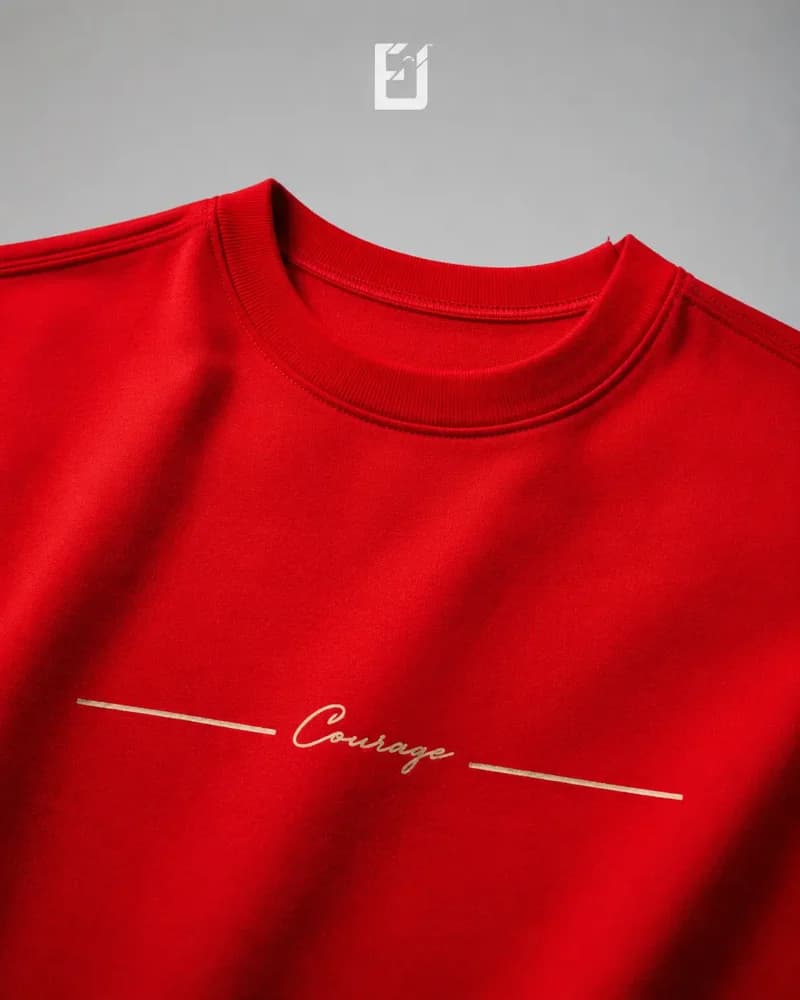 Oversize Chicago Minimal - Rojo, vista 2
