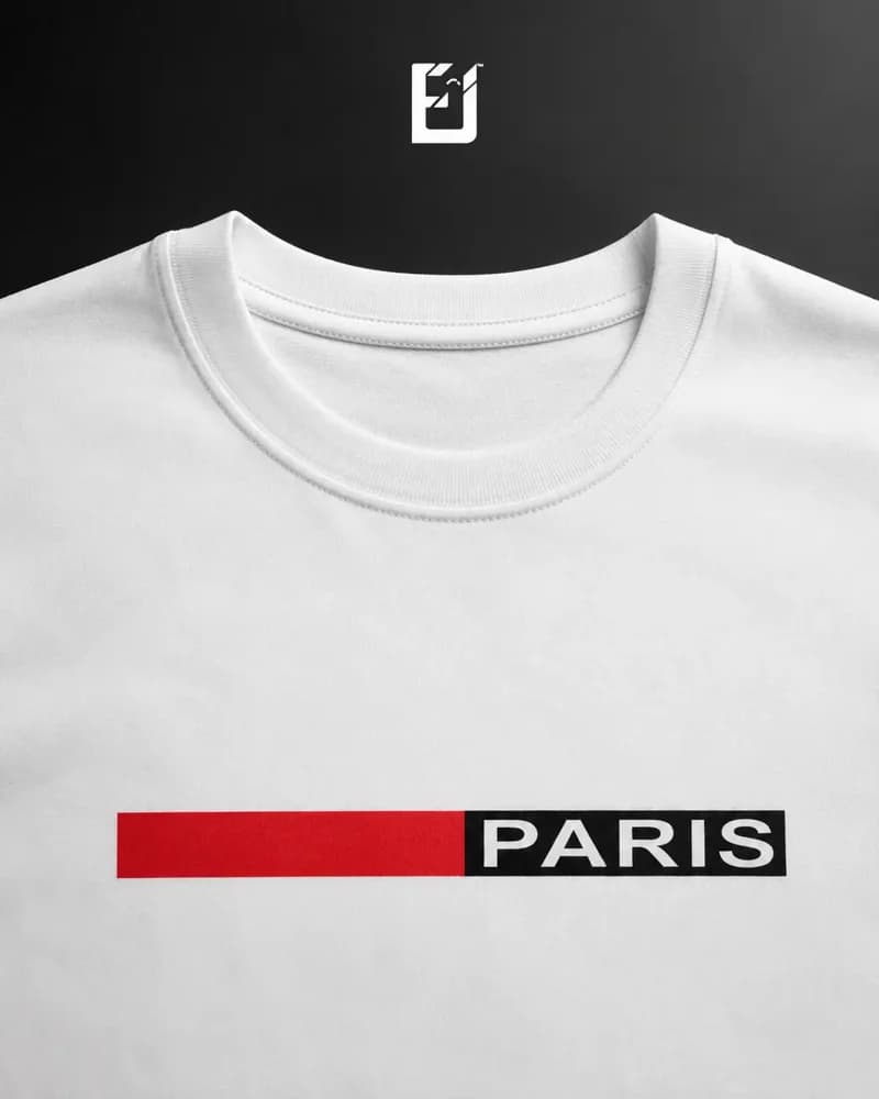 Oversize Paris 1 - Blanco, vista 2