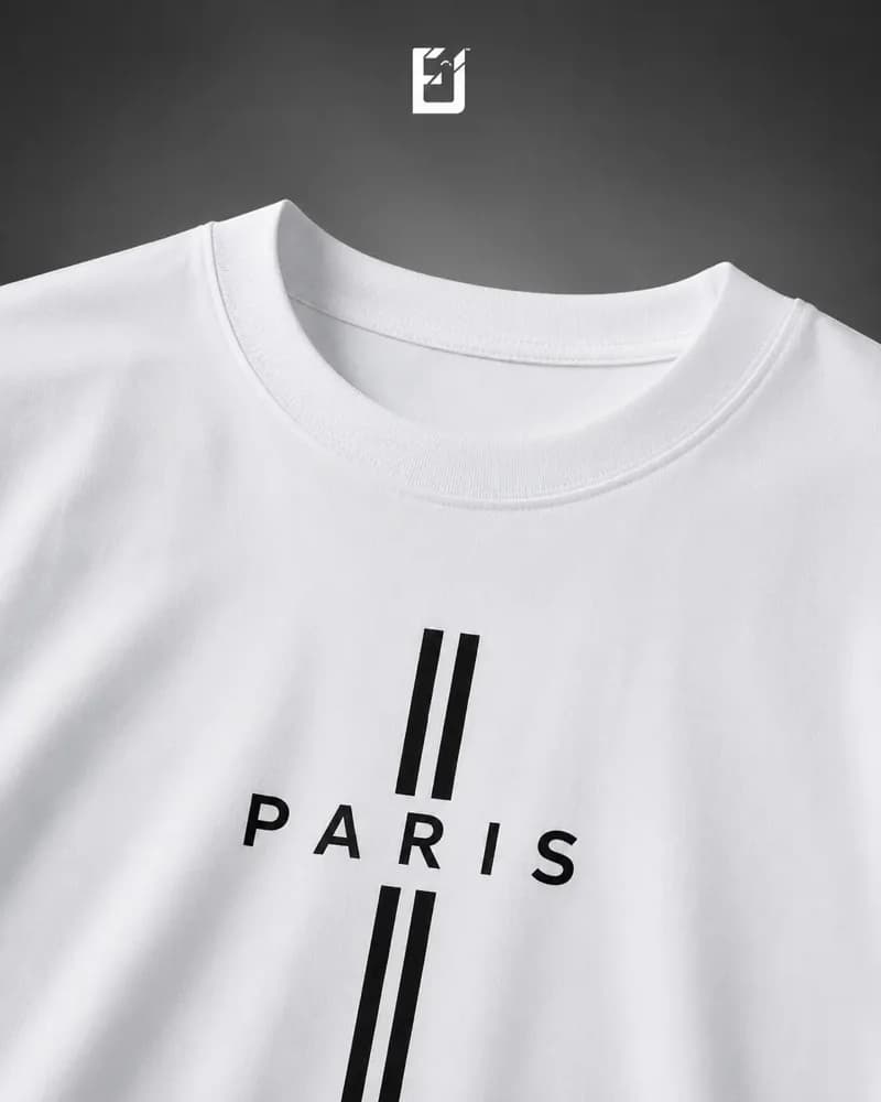 Oversize Paris 3 - Blanco, vista 2