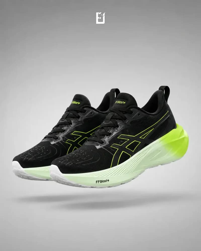 Asics Novablast 4 FF - Negro/Verde