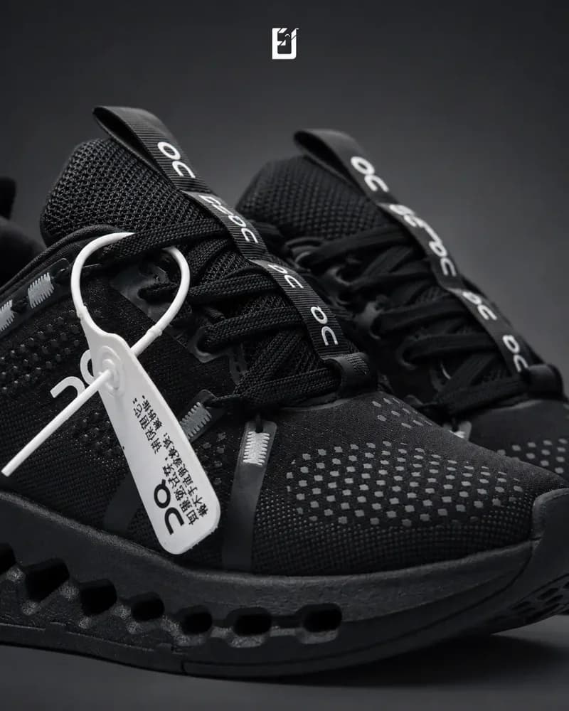 On CloudSurfer - Negro, vista 2