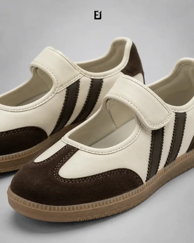 Adidas Samba Jane - Beige, vista 2