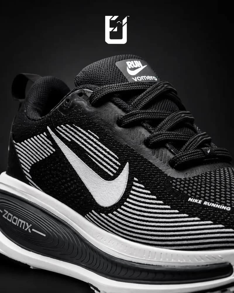 Nike Vomero 18 - Negro/Blanco, vista 2