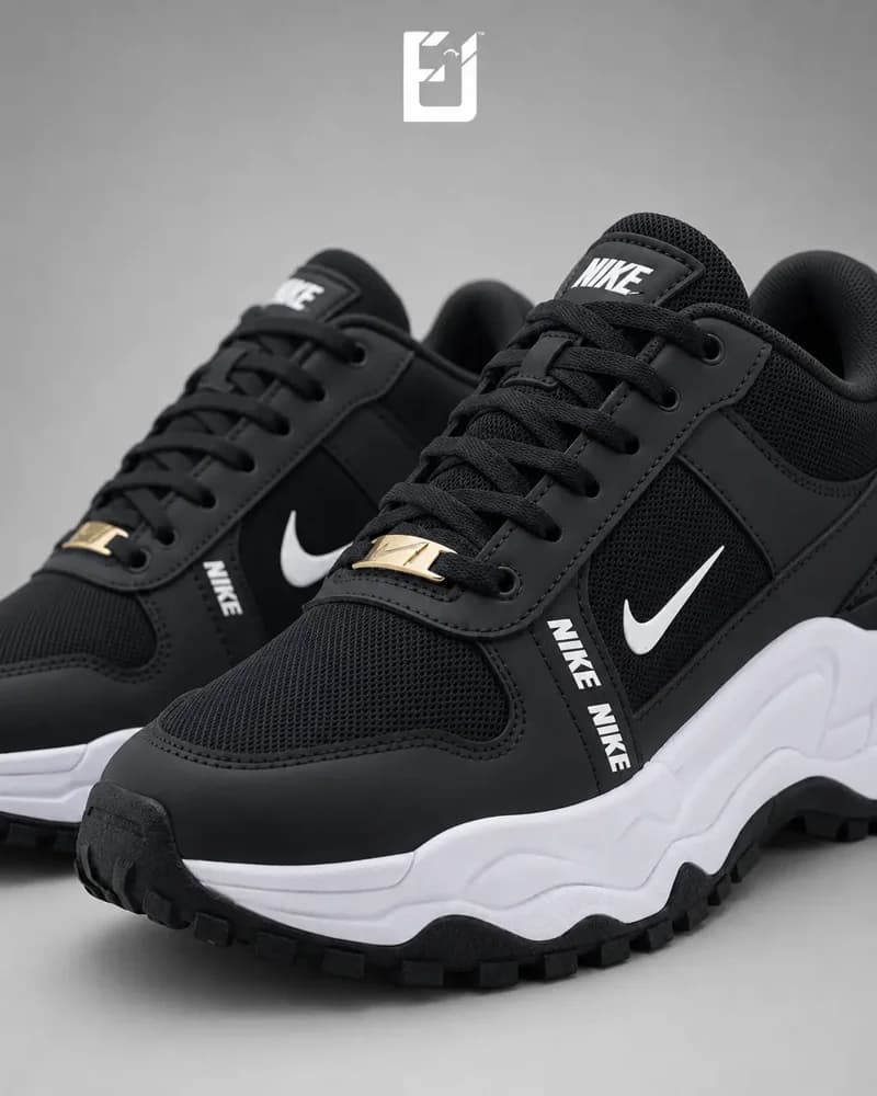 Nike Suela Alta - Negro, vista 2