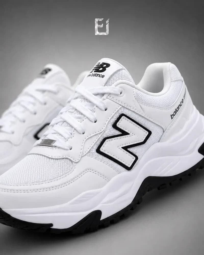 New Balance Suela Alta - Blanco, vista 2
