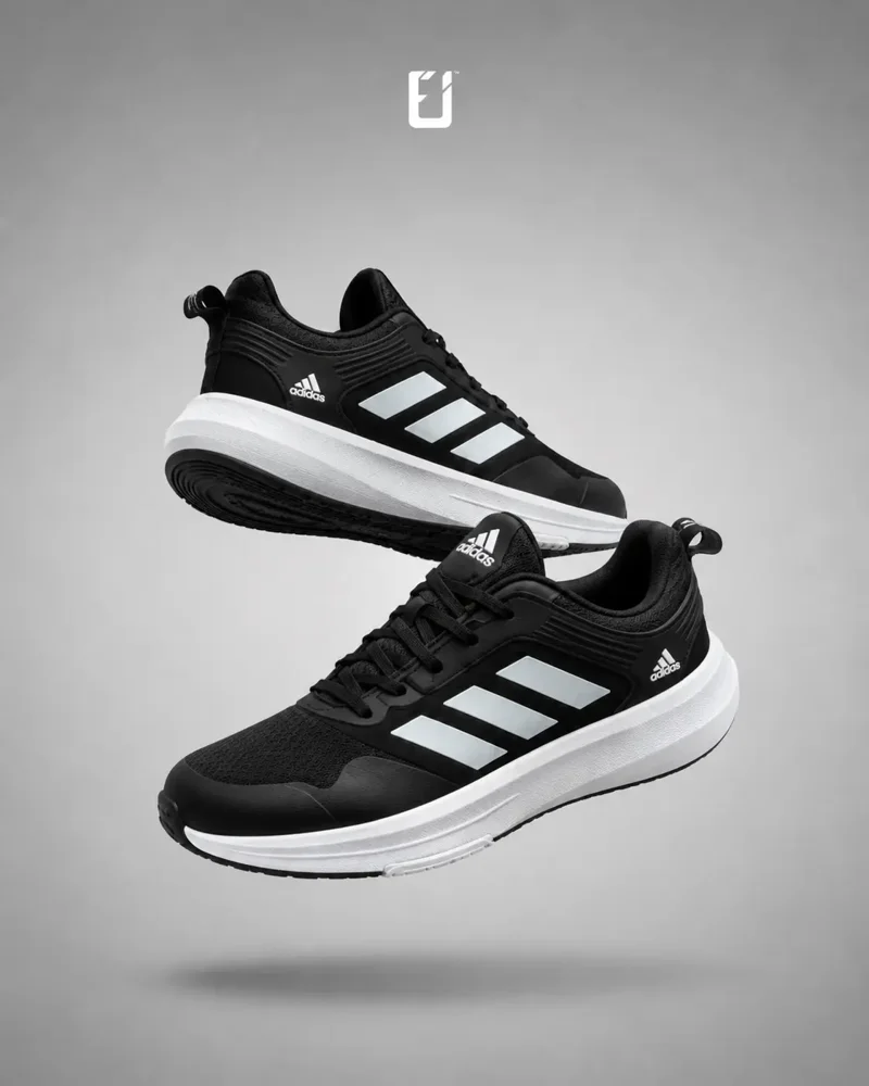 Adidas Bounce - Negro/Blanco, vista 1