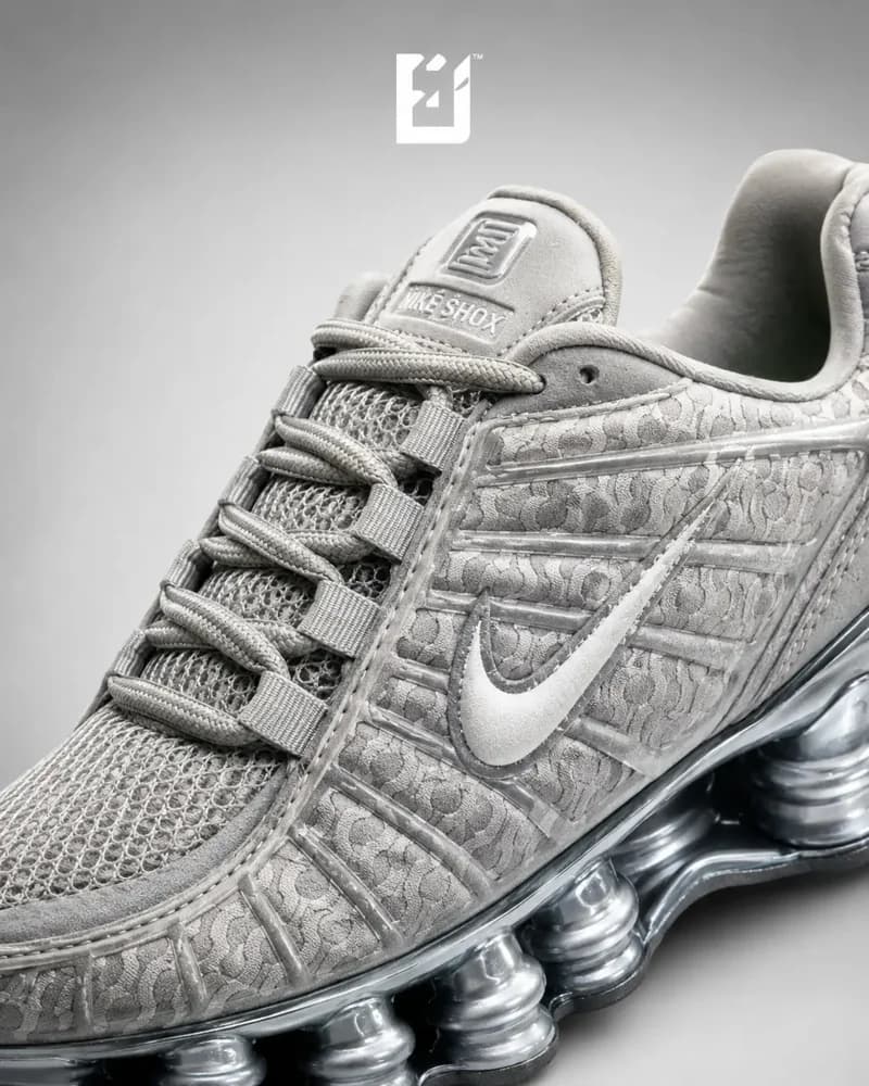 Nike Shox TL - Plateado, vista 2