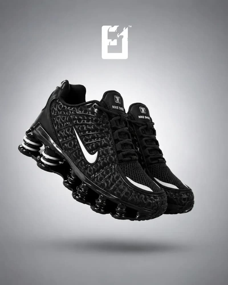 Nike Shox TL - Negro/Blanco, vista 1