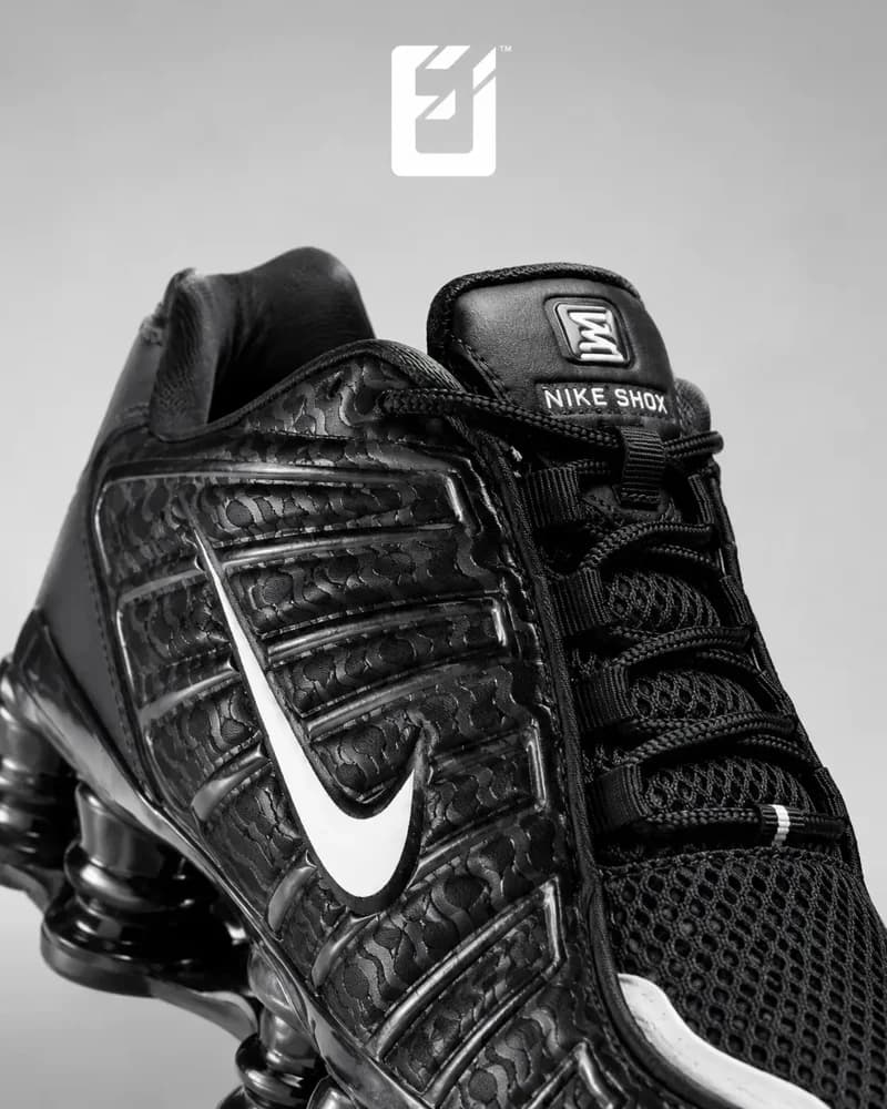 Nike Shox TL - Negro/Blanco, vista 2