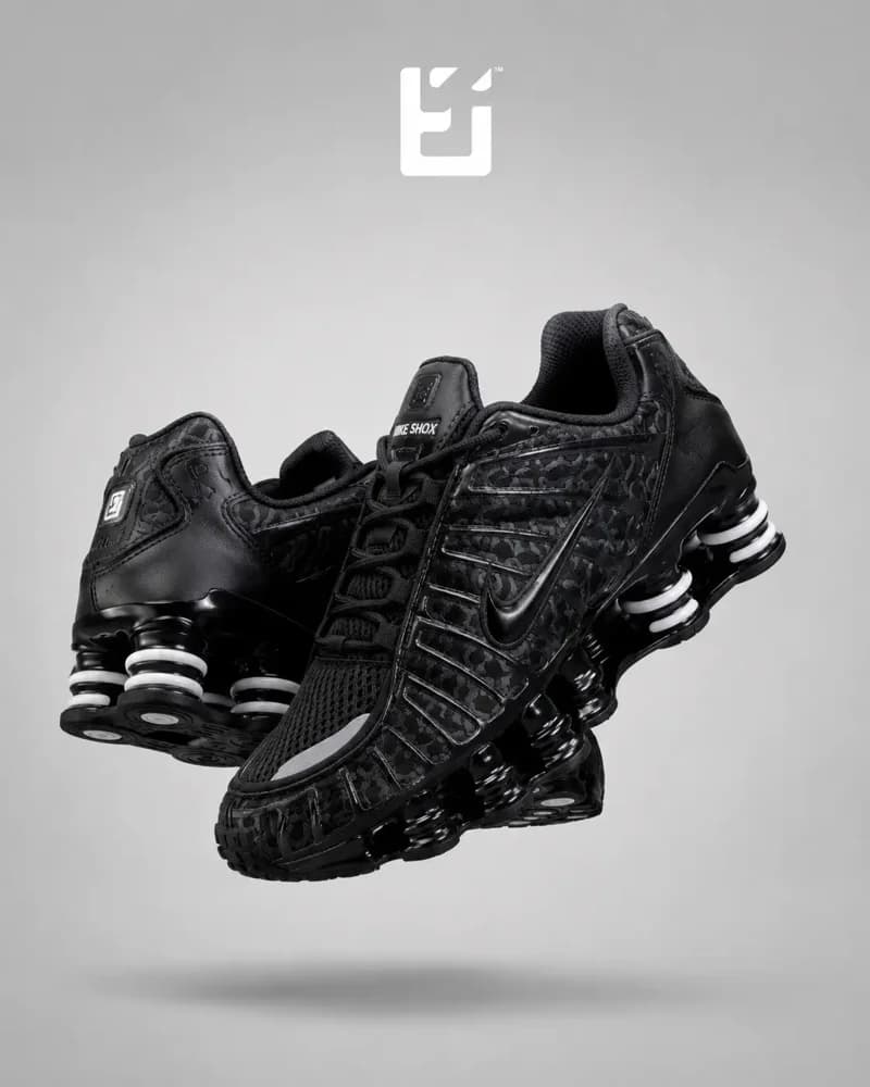 Nike Shox TL - Negro, vista 1
