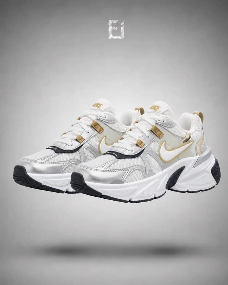 Nike V2K - Blanco/Beige, vista 1