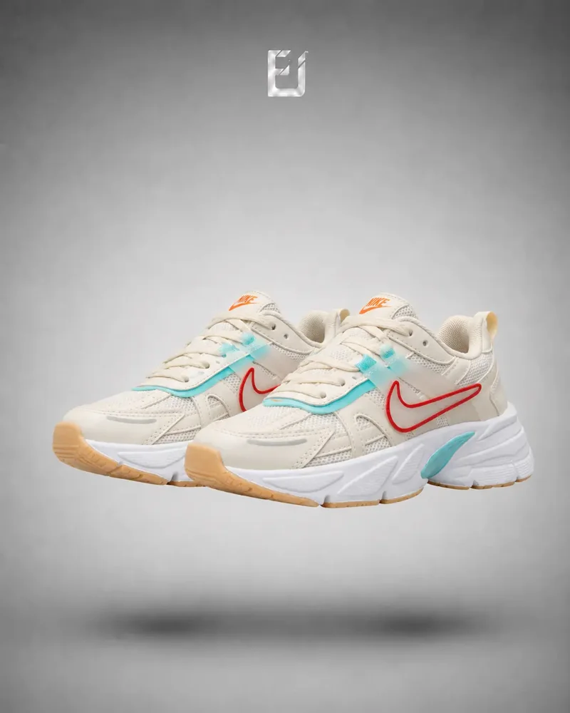 Nike V2K - Beige/Rojo/Azul, vista 1