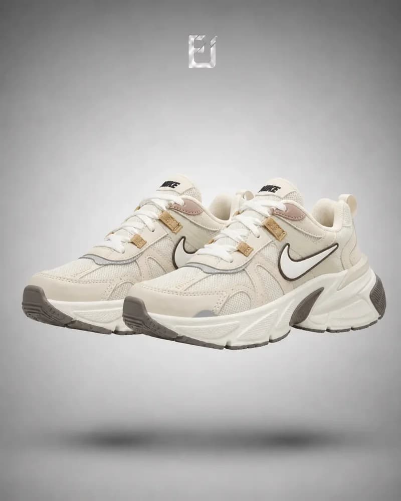 Nike V2K - Beige/Café, vista 1