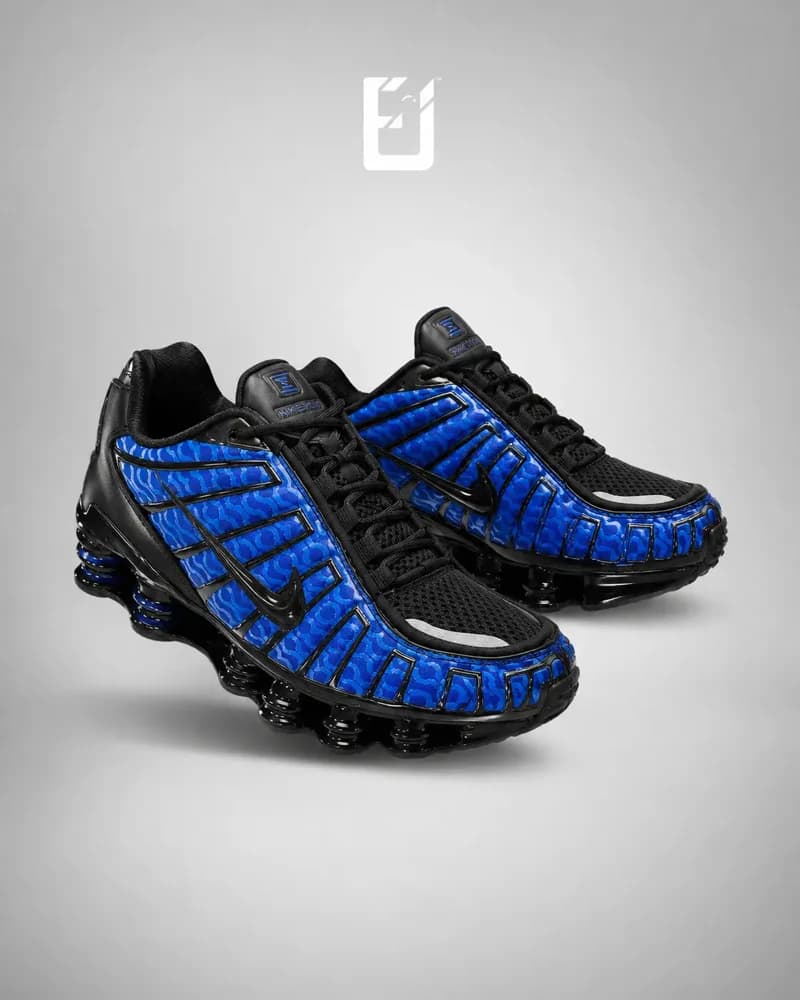 Nike Shox TL - Azul/Negro, vista 1