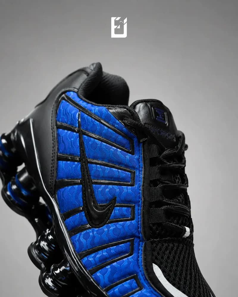 Nike Shox TL - Azul/Negro, vista 2