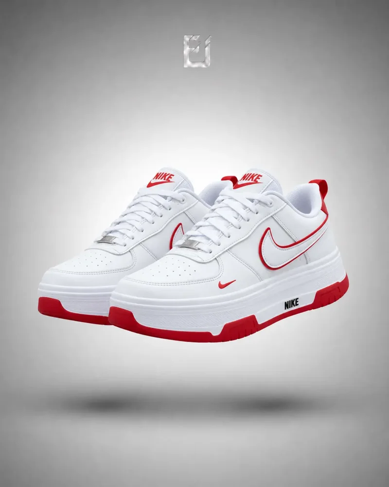 Nike Doble Suela - Blanco/Rojo, vista 1