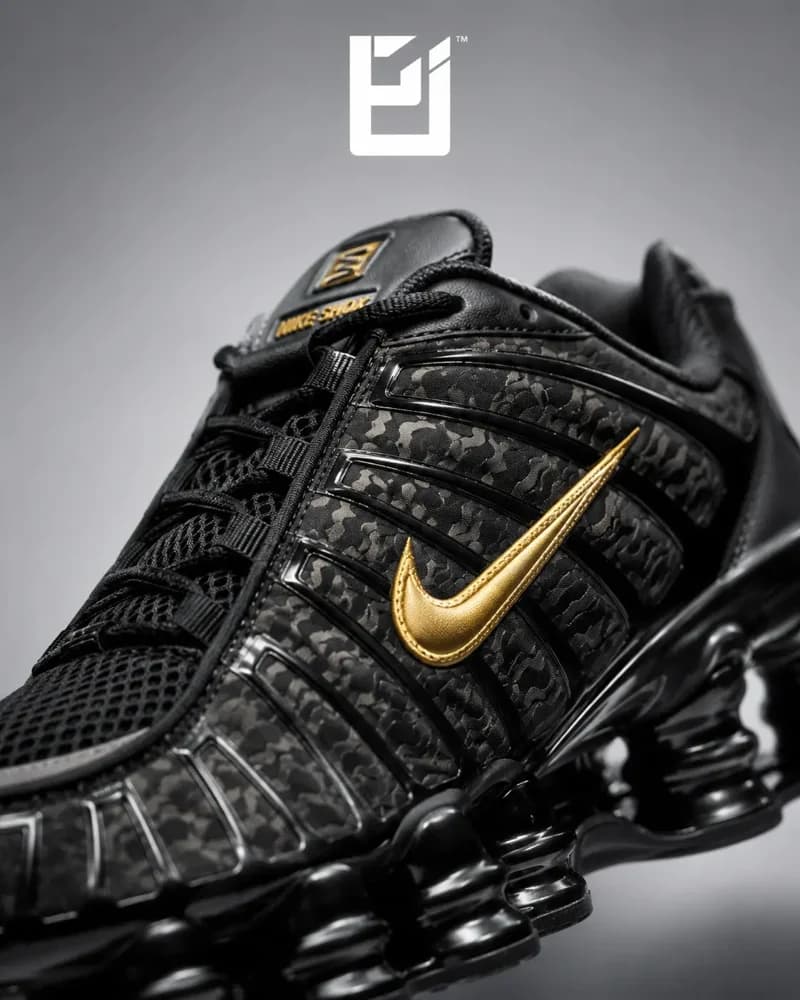 Nike Shox TL - Negro/Amarillo, vista 2