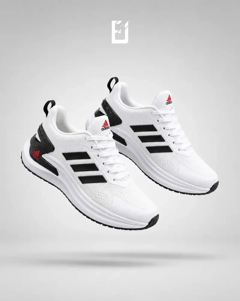 Adidas Bounce - Blanco/Negro, vista 1