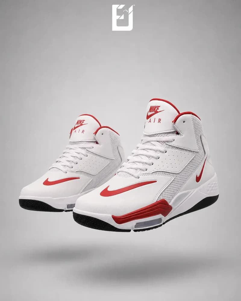 Botas Nike SB - Blanco/Rojo, vista 1