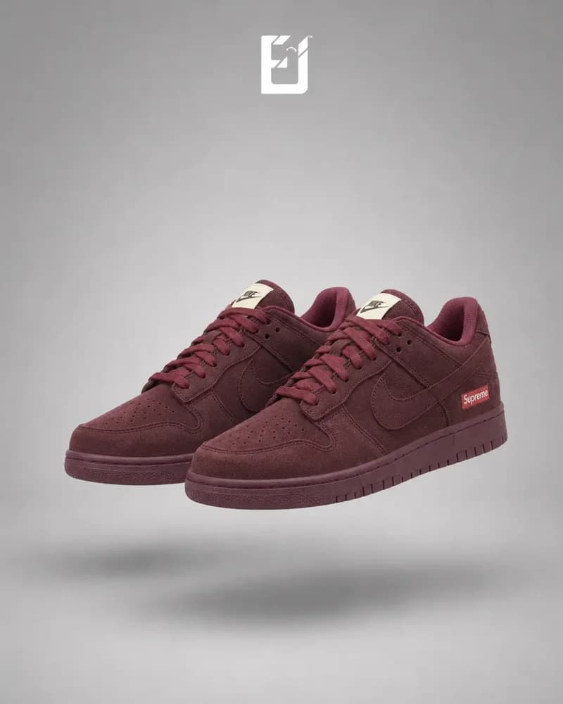 Nike Supreme - Vinotinto, vista 1