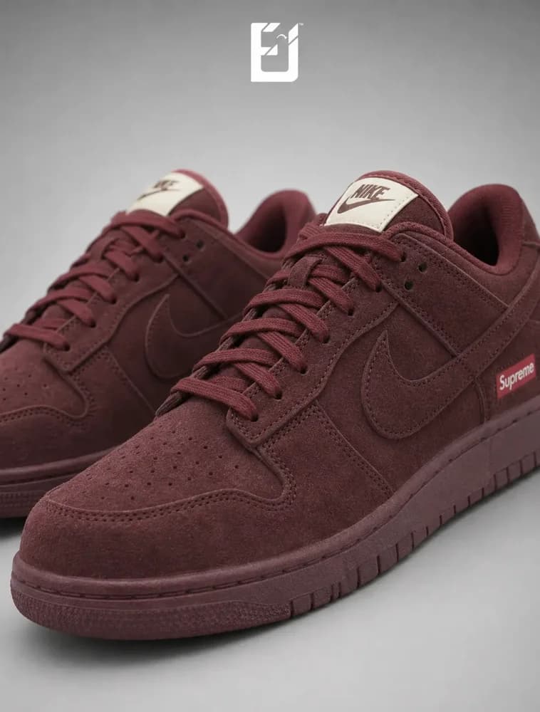 Nike Supreme - Vinotinto, vista 2