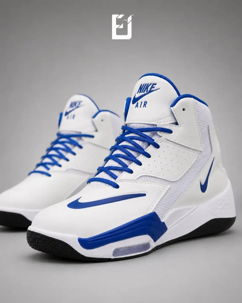 Botas Nike SB - Blanco/Azul, vista 2