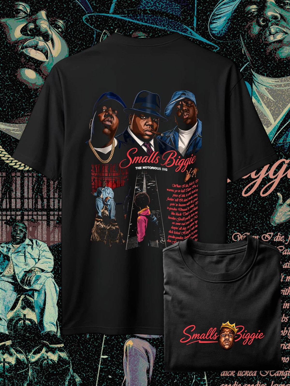 Biggie Smalls Negra, referencia EU-ANIME-1239