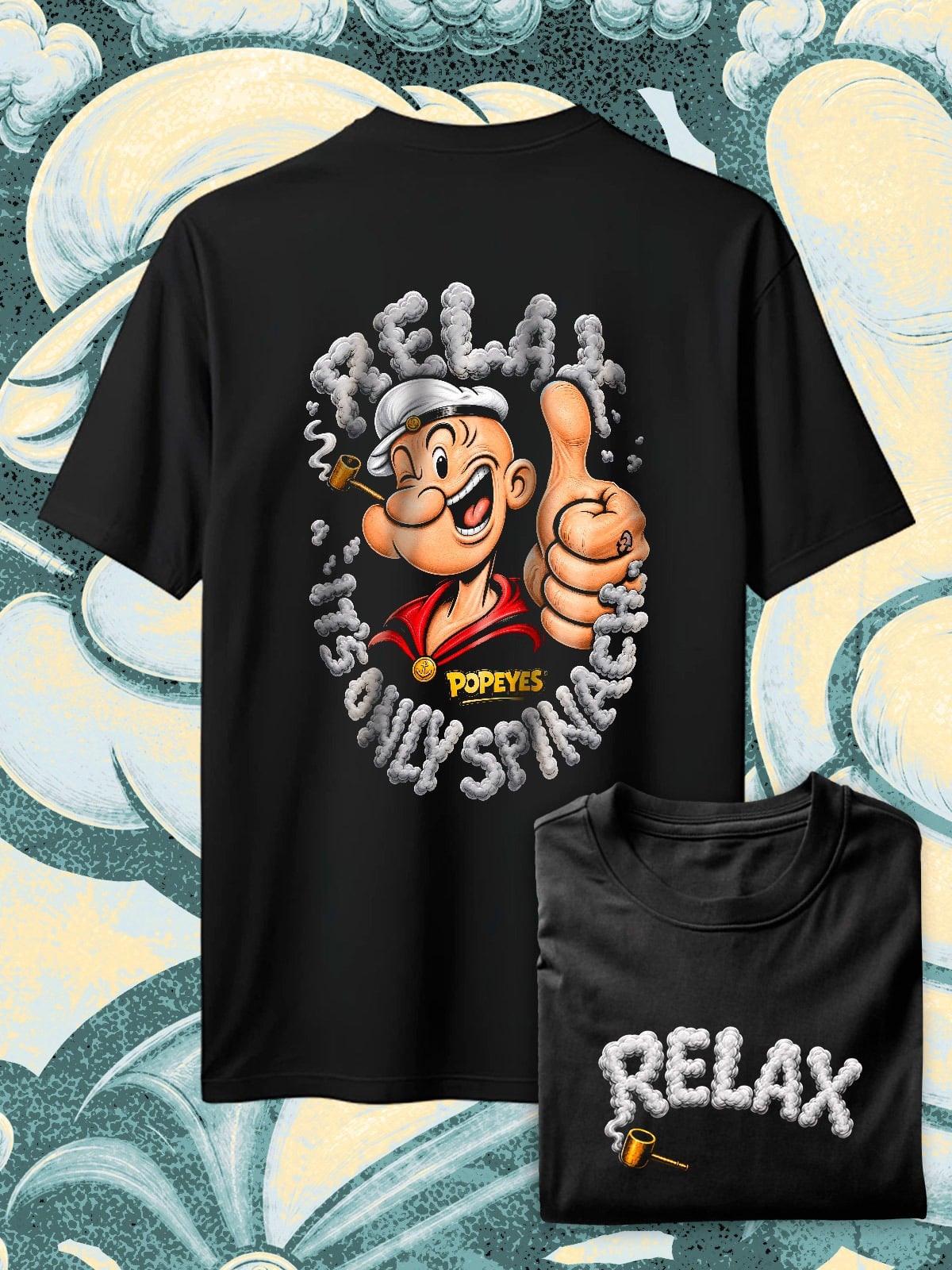 Popeye Relax Negra, referencia EU-ANIME-1246