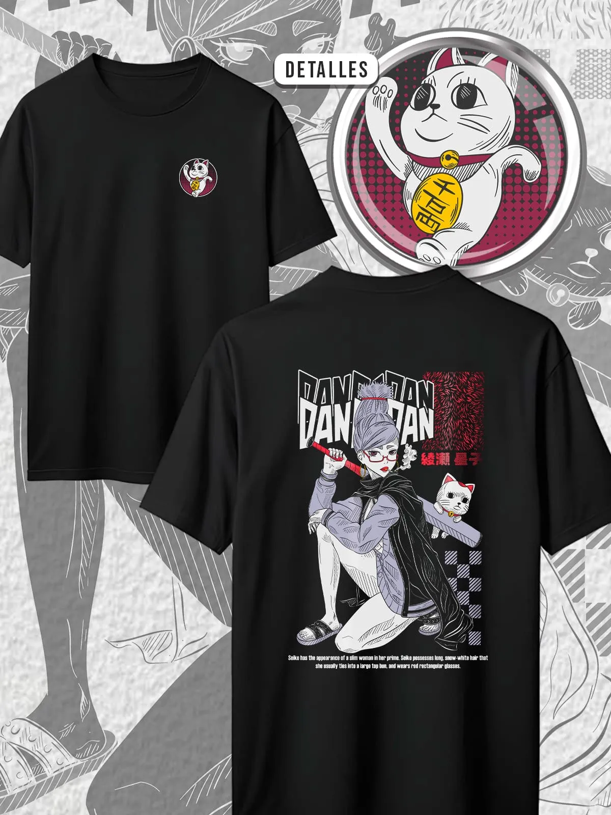 Dandadan - Doble Estampado, referencia EU-ANIME-141