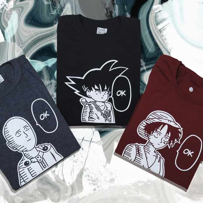 Saitama / Goku / Luffy, referencia EU-ANIME-327