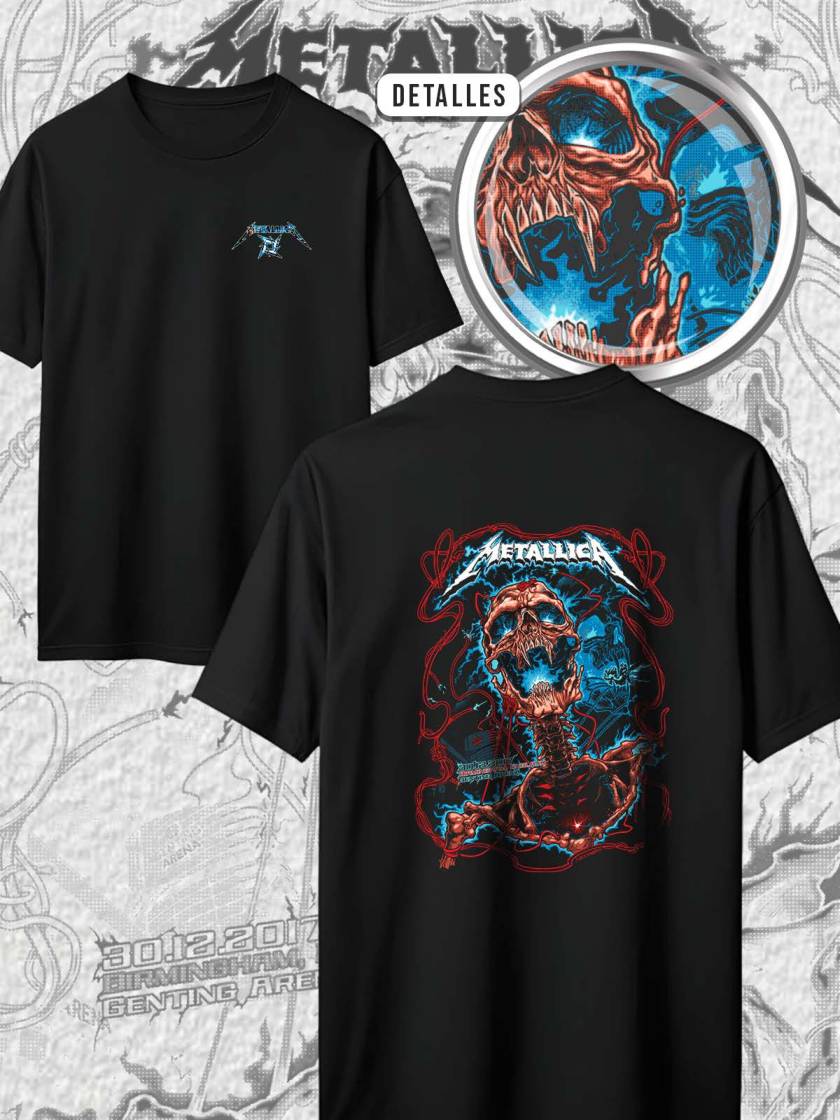 Metallica - Diseño 5, referencia EU-ANIME-565