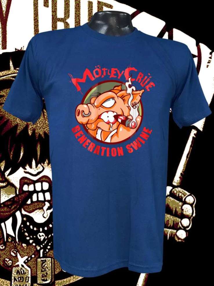 Mötley Crüe - Diseño 2 Azul, referencia EU-ANIME-943