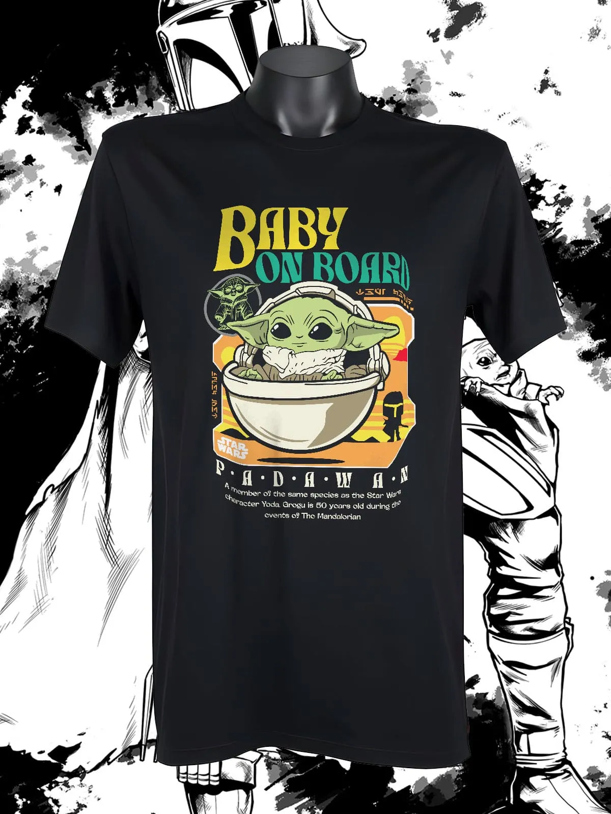 Baby Yoda Negra — EU-ANIME-027