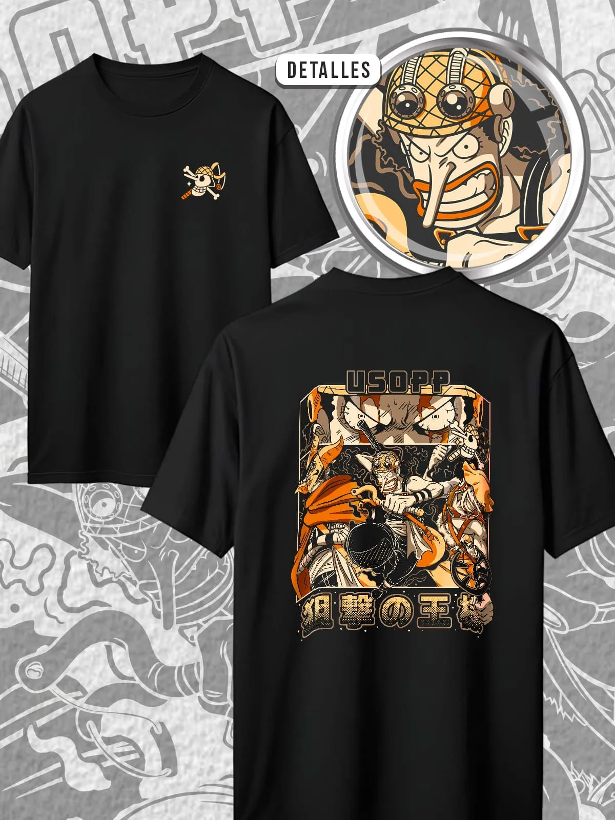 Usopp - Edición Negra — EU-ANIME-105