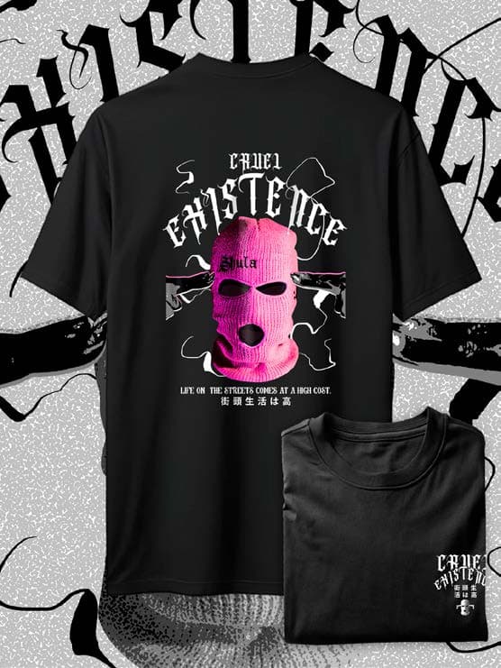 Cruel Existence Negra — EU-ANIME-1175