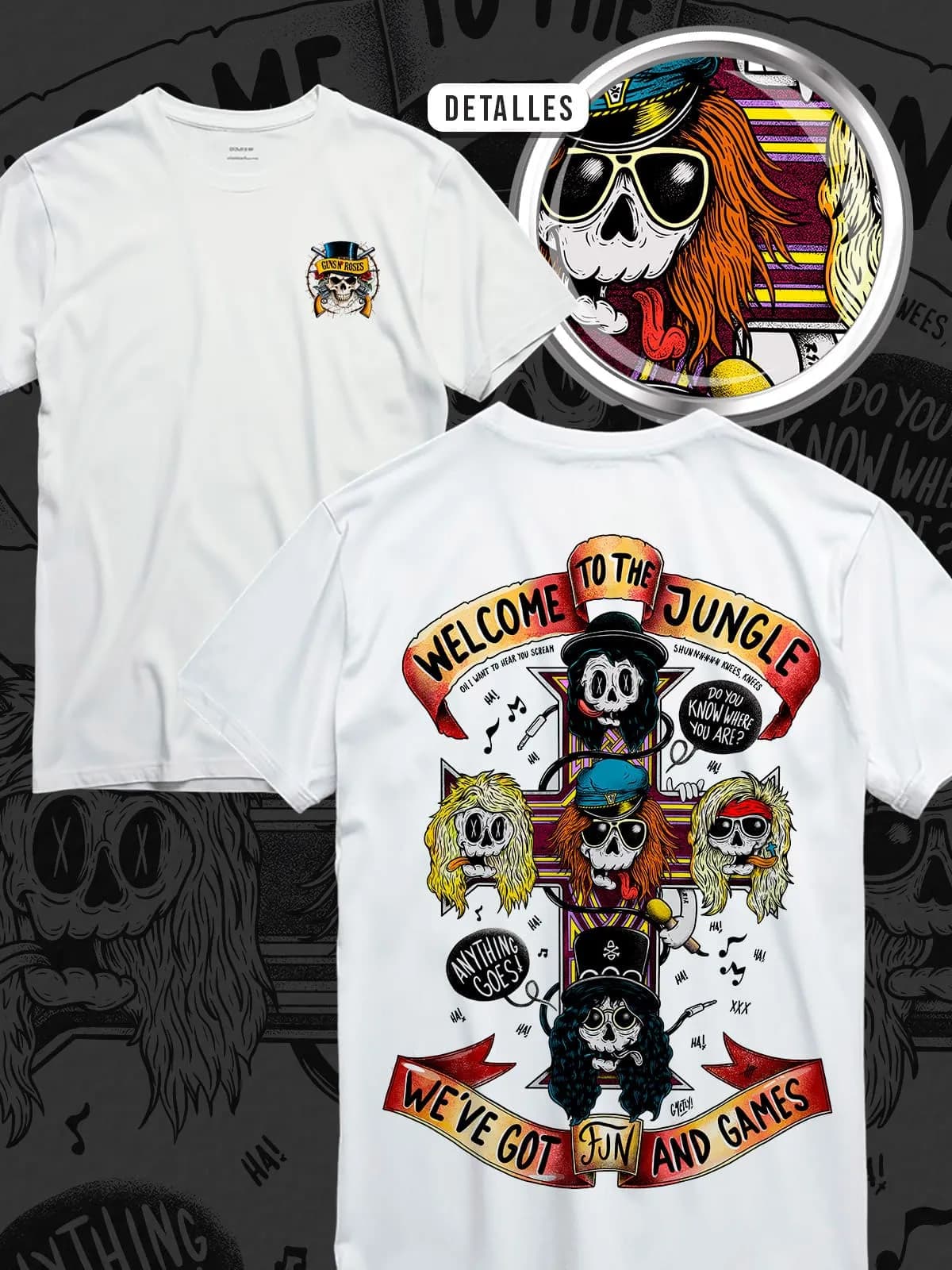 Welcome to Jungle - Blanco — EU-ANIME-118