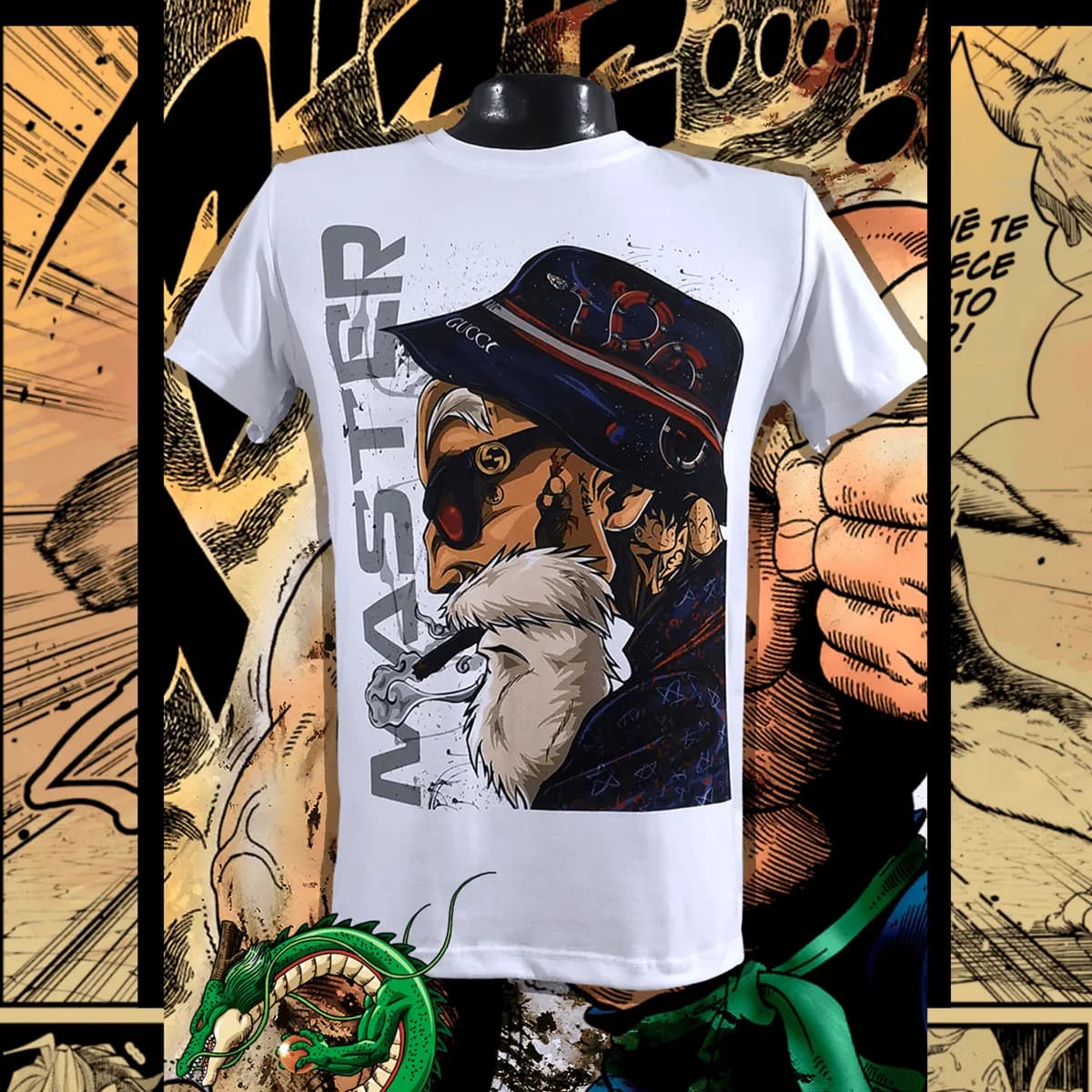Maestro Roshi - Blanco — EU-ANIME-121