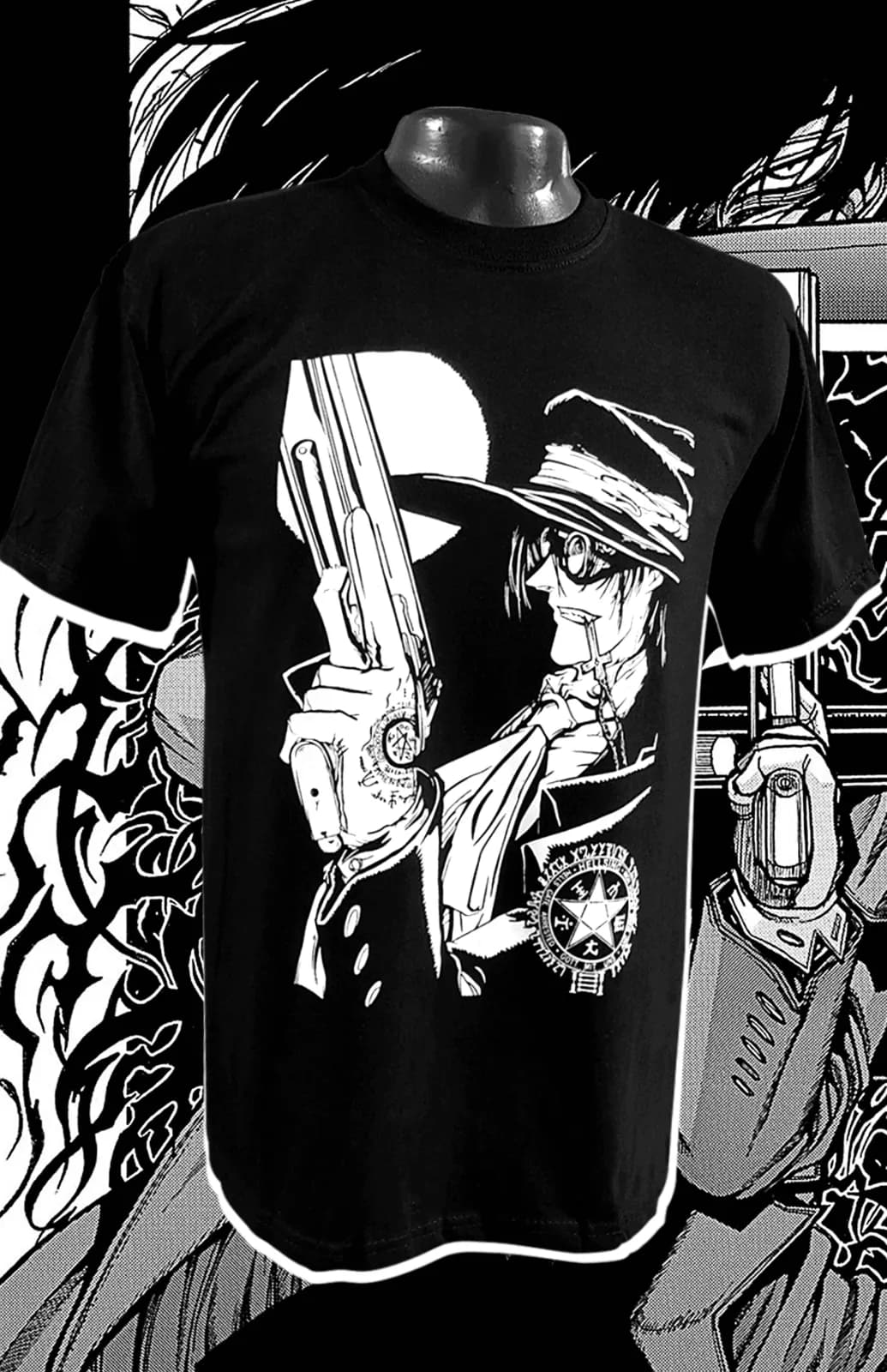 Guerrero Monocromo - Negro — EU-ANIME-124