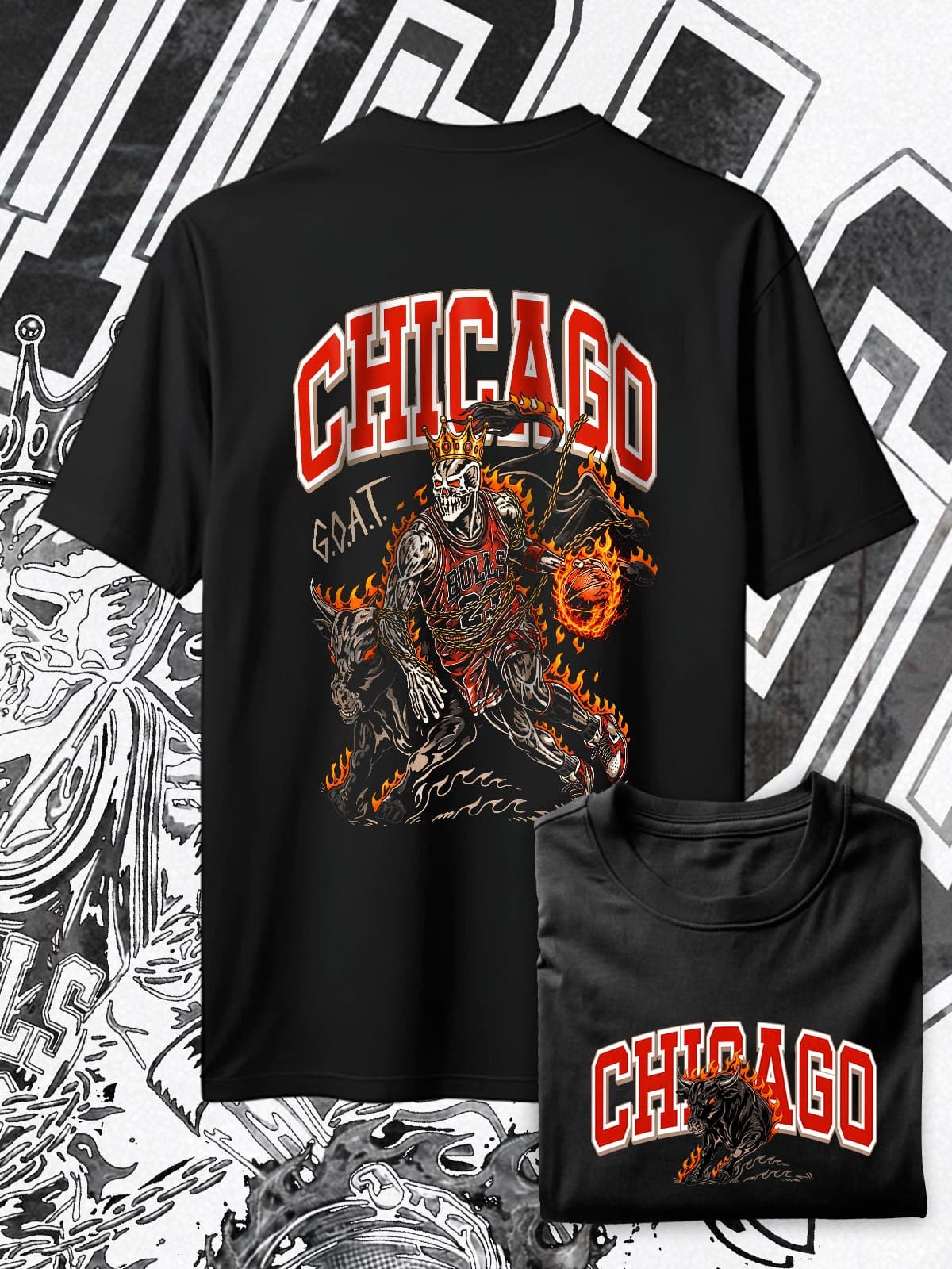 Chicago Flamas Negra — EU-ANIME-1250